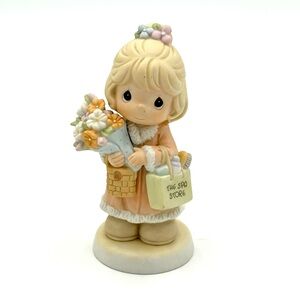 Vintage Precious Moments "It's Time to Bless Your Own Day" Figurine